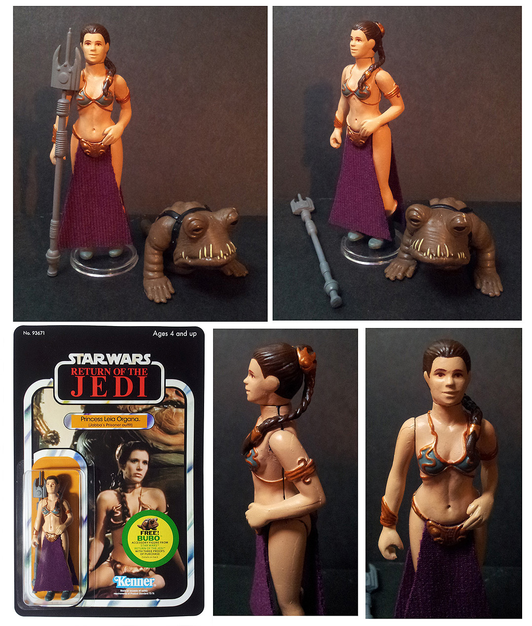 kenner slave leia figure